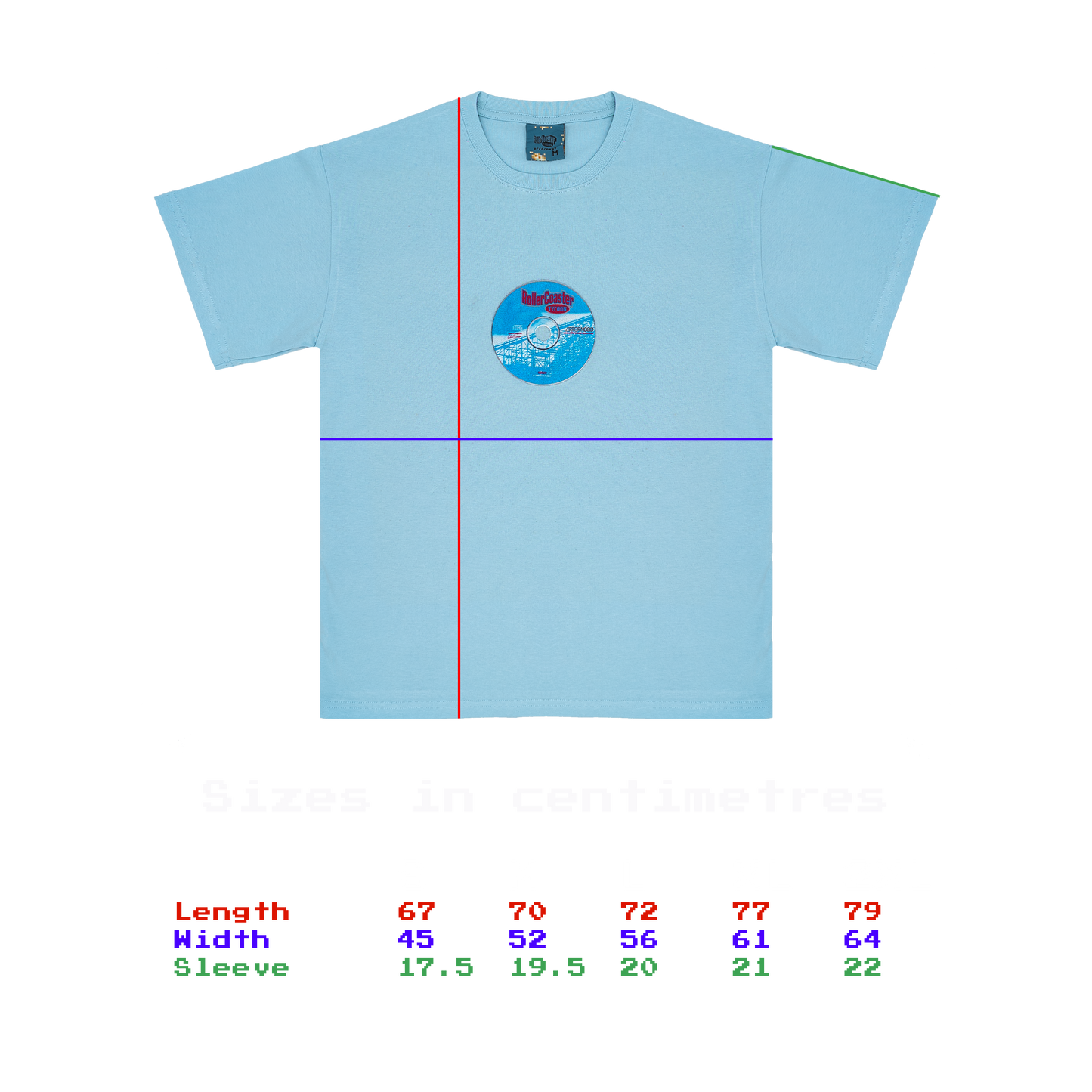 RollerCoaster Tycoon x errornogo - Disc Tee
