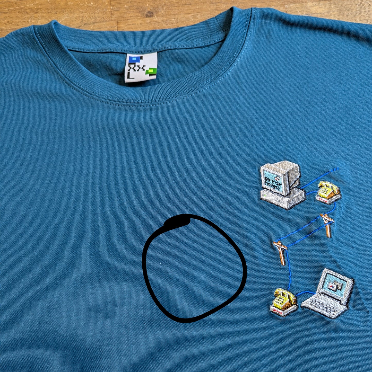 T-shirt commuté