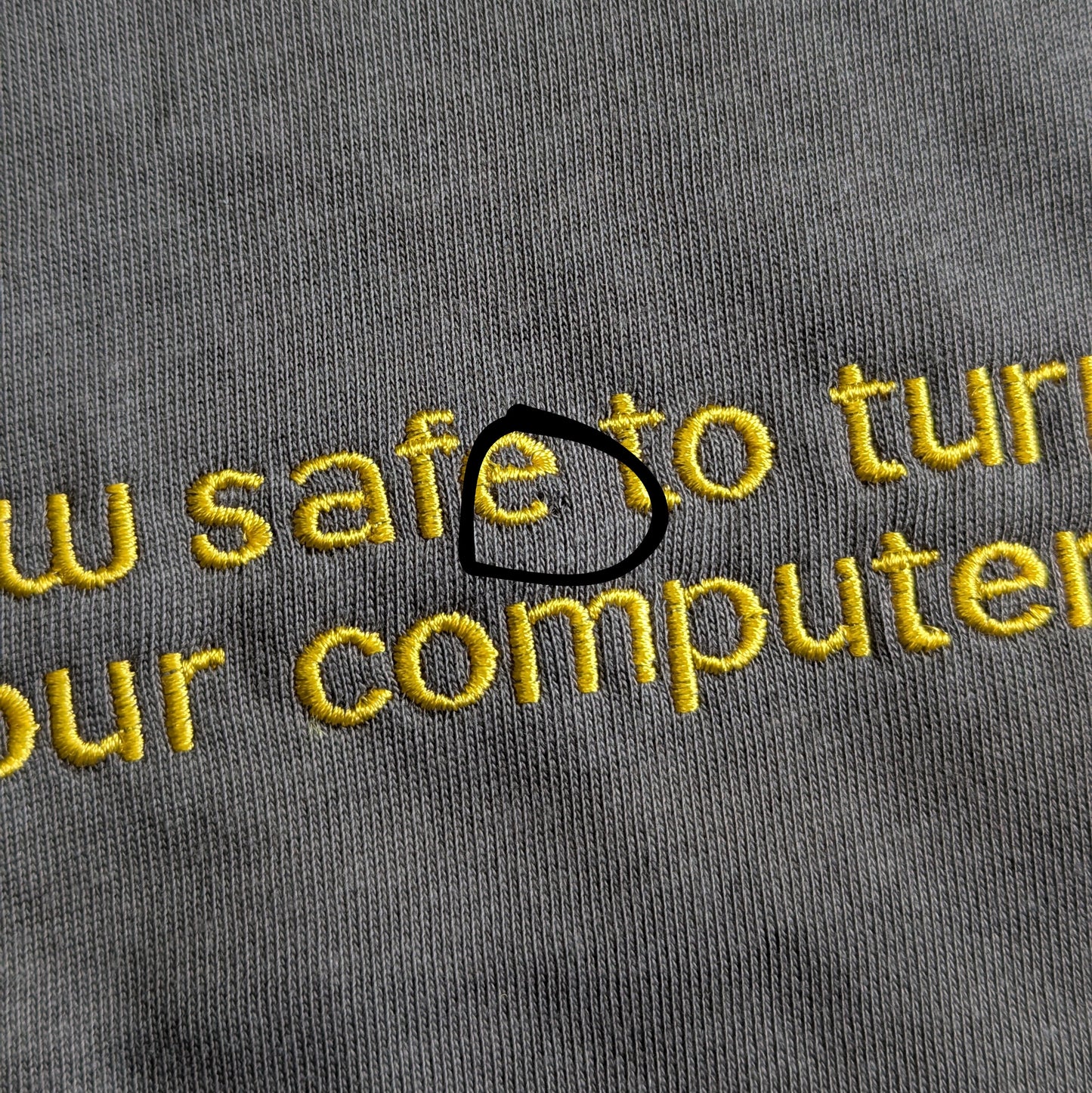 Shutdown Tee