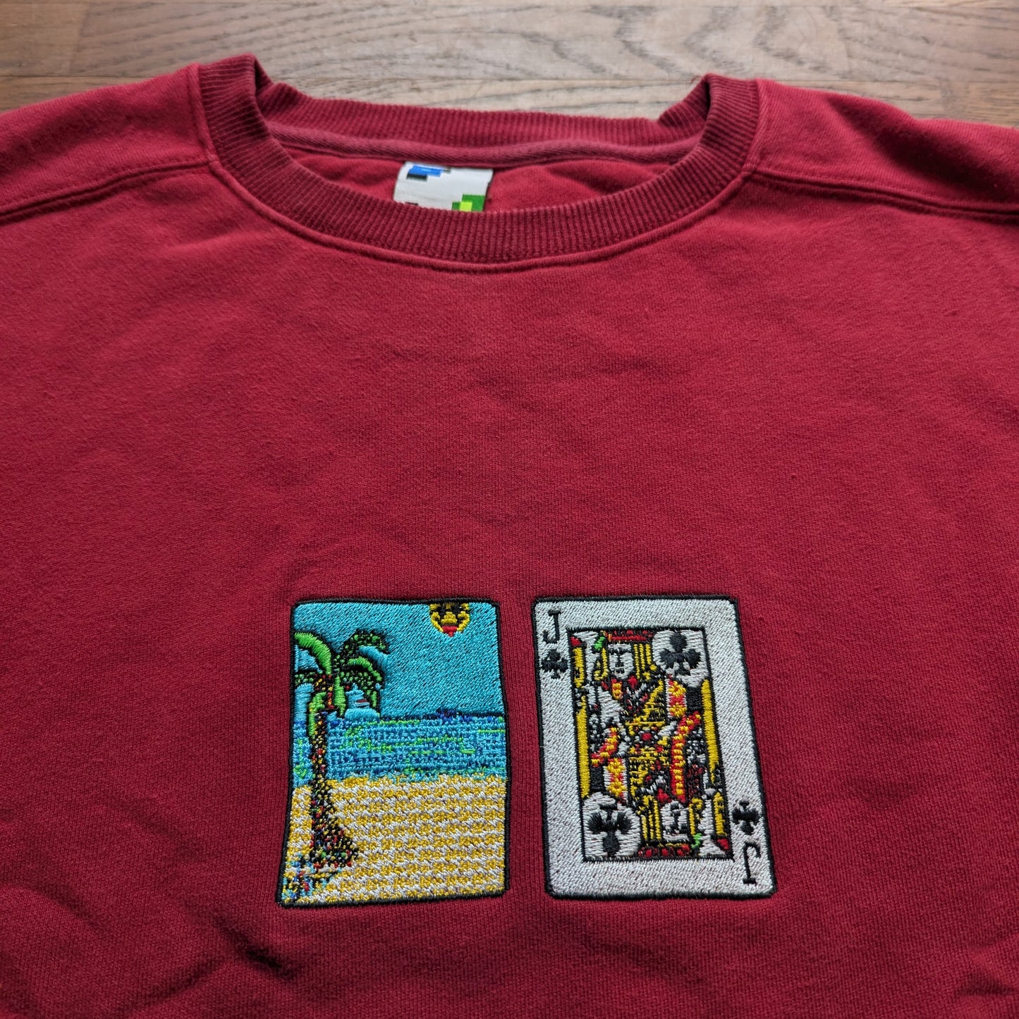 Solitaire Palm Crewneck