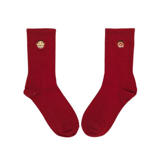 RollerCoaster Tycoon x errornogo - Faces Socks