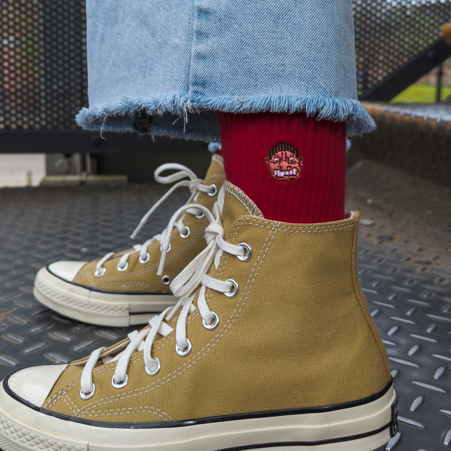 RollerCoaster Tycoon x errornogo - Faces Socks