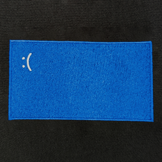 Blue Screen Hoodie