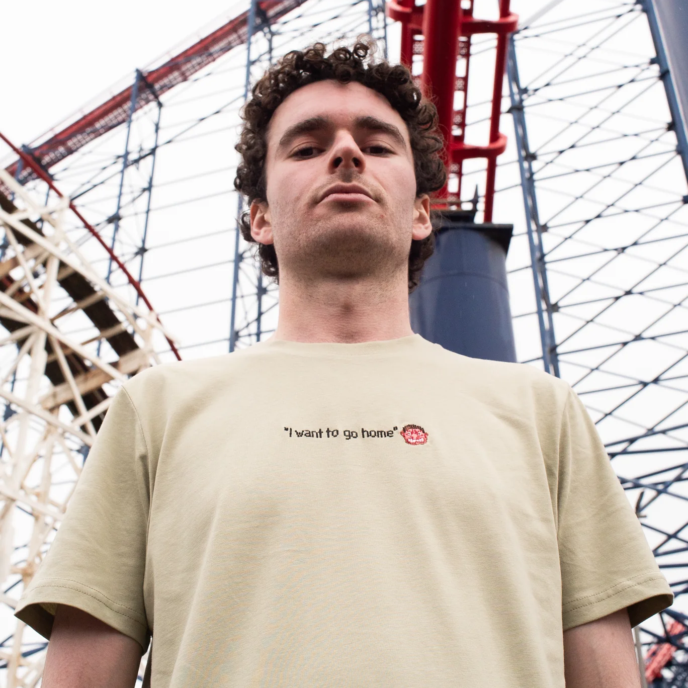 RollerCoaster Tycoon x errornogo - I Want To Go Home Tee