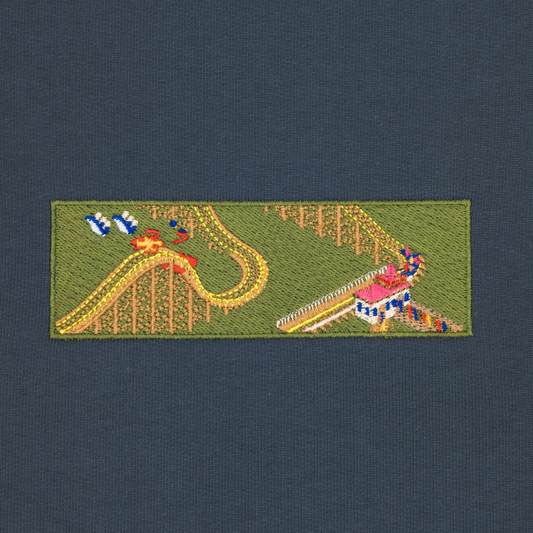 LIMITED EDITION RollerCoaster Tycoon x errornogo - Crash Crewneck