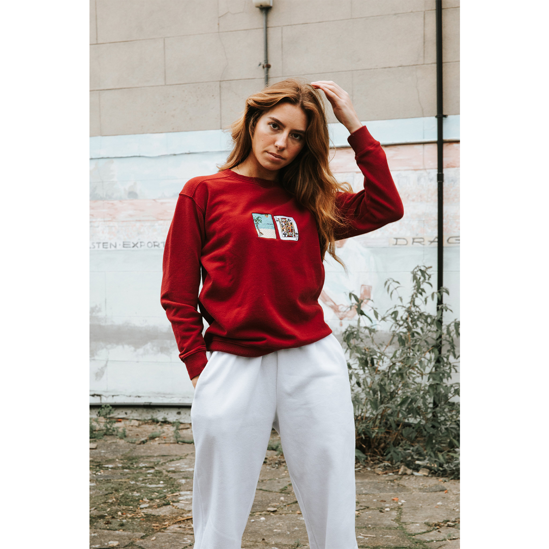 Solitaire Palm Rundhalsausschnitt