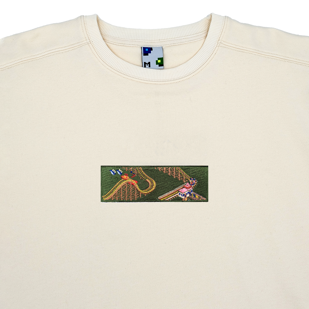 RollerCoaster Tycoon x errornogo - Crash Crewneck