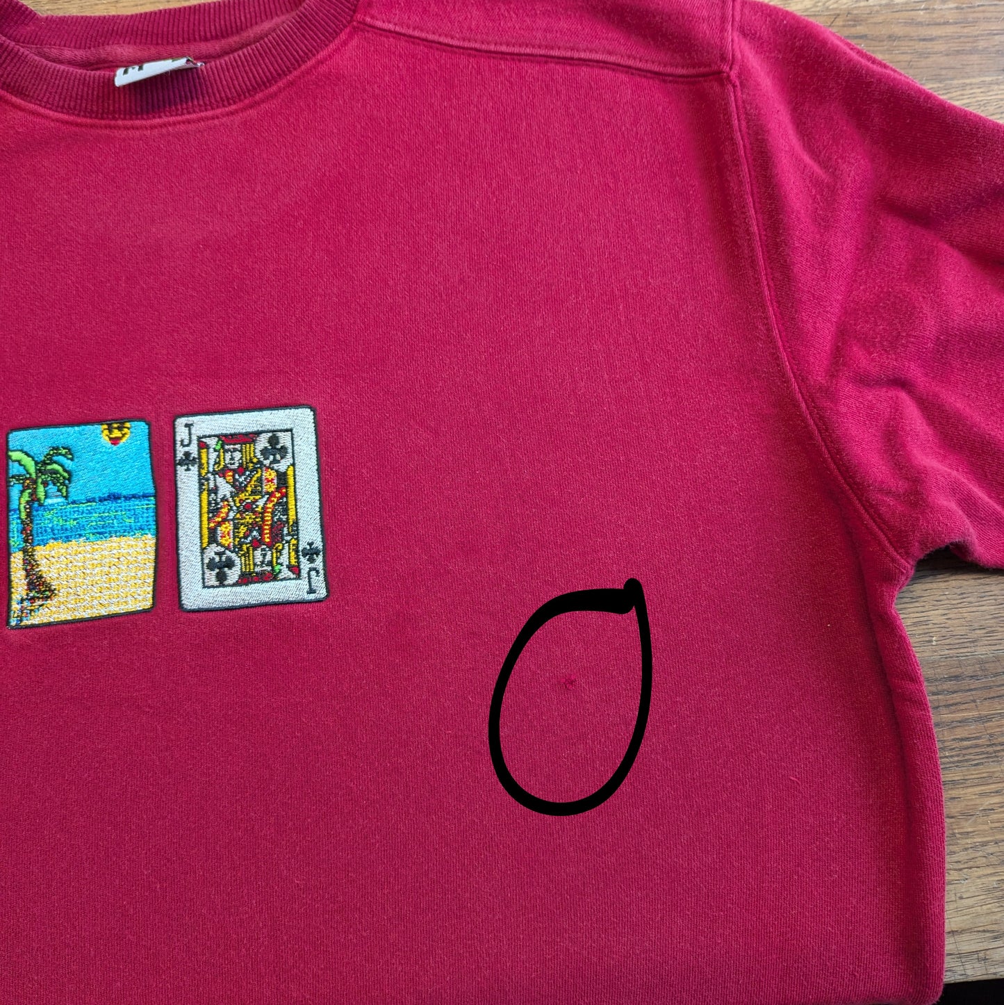Solitaire Palm Rundhalsausschnitt