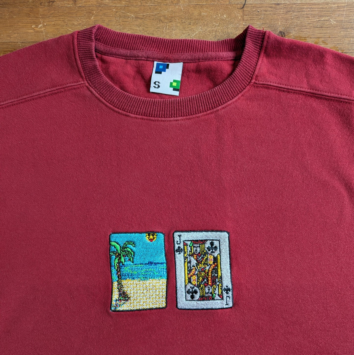 Solitaire Palm Rundhalsausschnitt