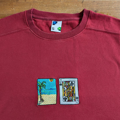 Solitaire Palm Rundhalsausschnitt