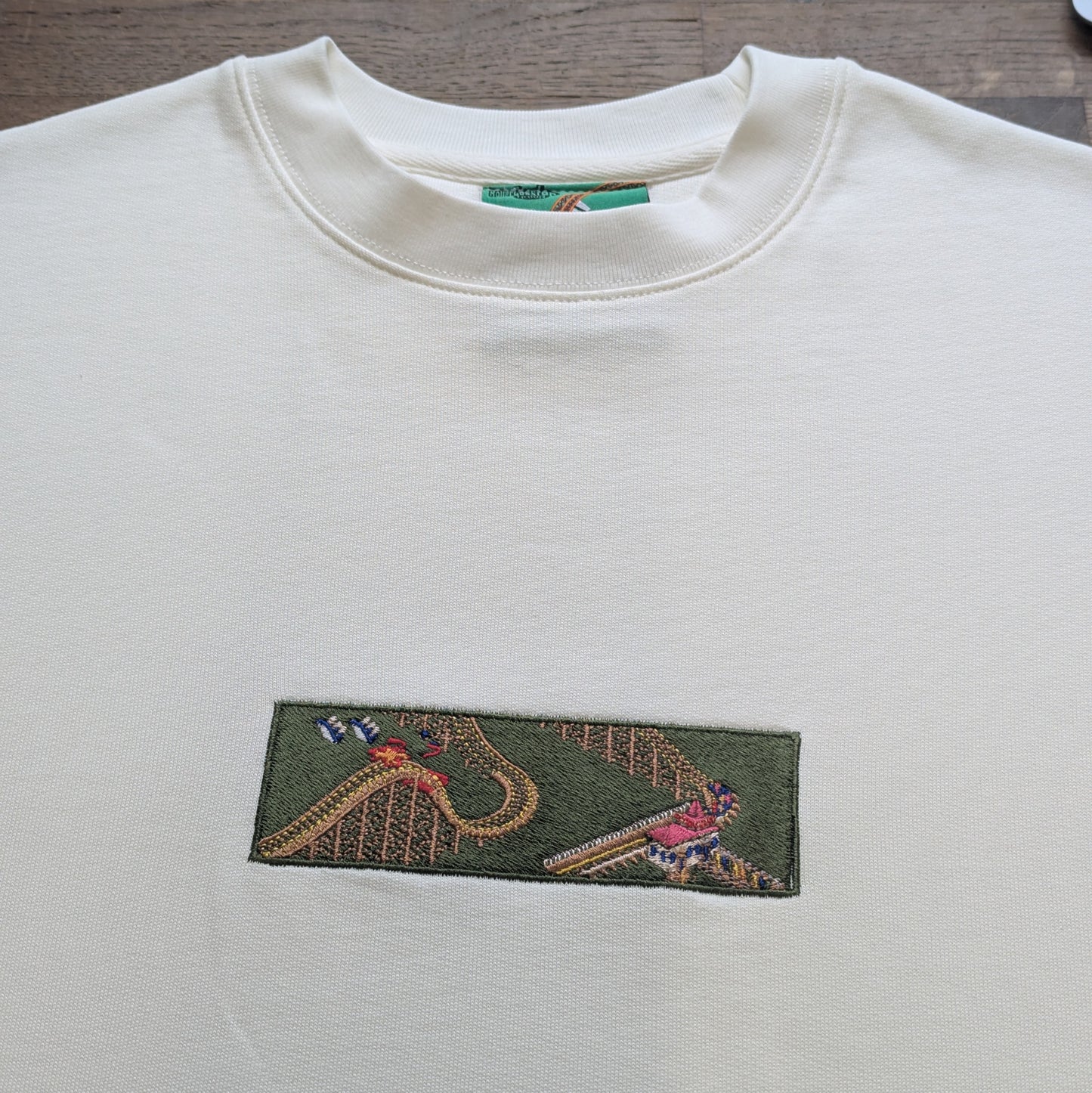 Achterbahn Crash Crewneck