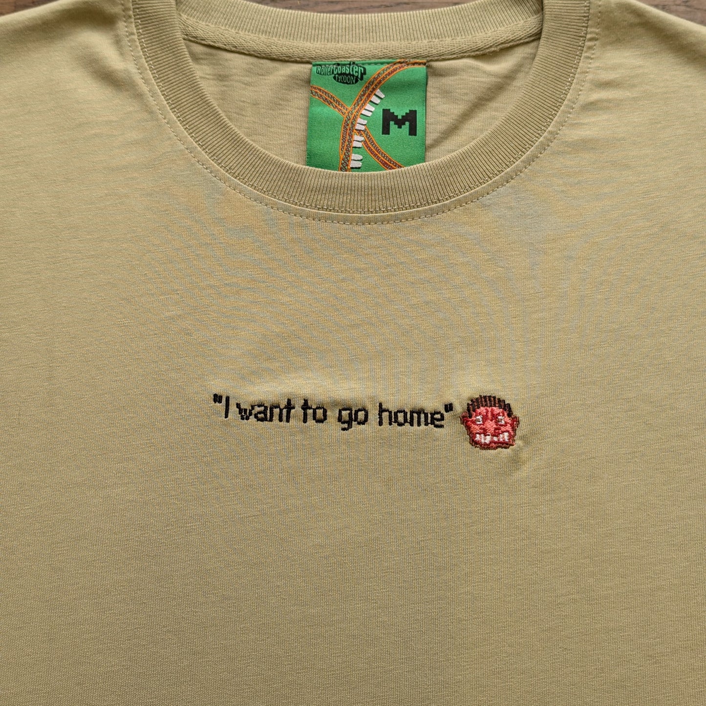 RollerCoaster Tycoon x errornogo - I Want To Go Home Tee