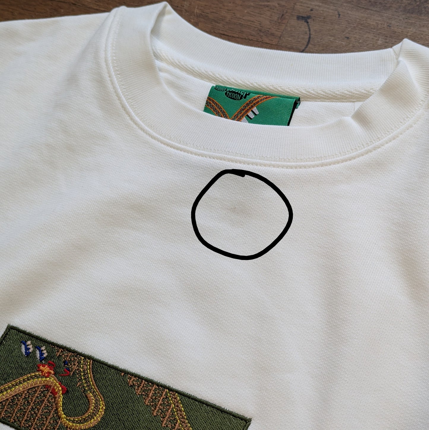 Achterbahn Crash Crewneck