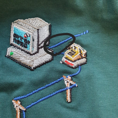 T-shirt commuté