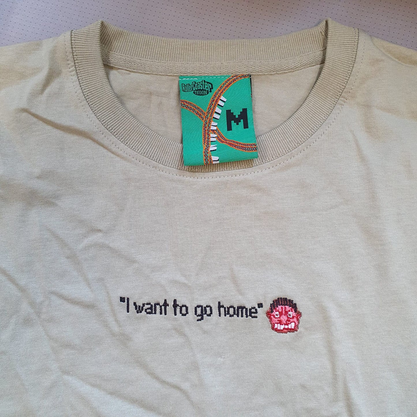 RollerCoaster Tycoon x errornogo - I Want To Go Home Tee