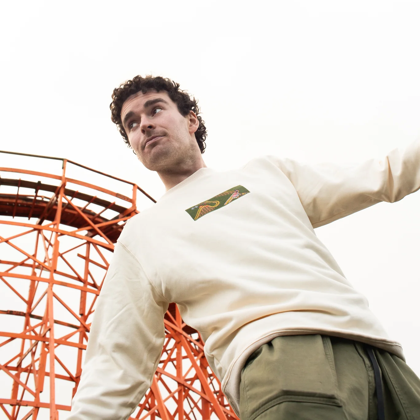 RollerCoaster Tycoon x errornogo - Crash Crewneck