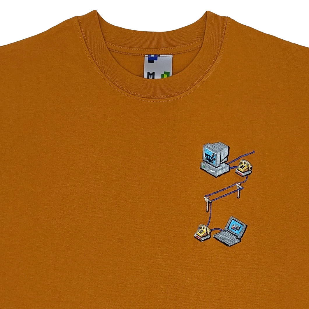 Dial Up T-Shirt Orange