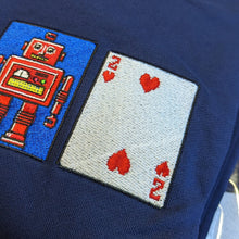 Load image into Gallery viewer, BAD BATCH Solitaire Robot Crewneck
