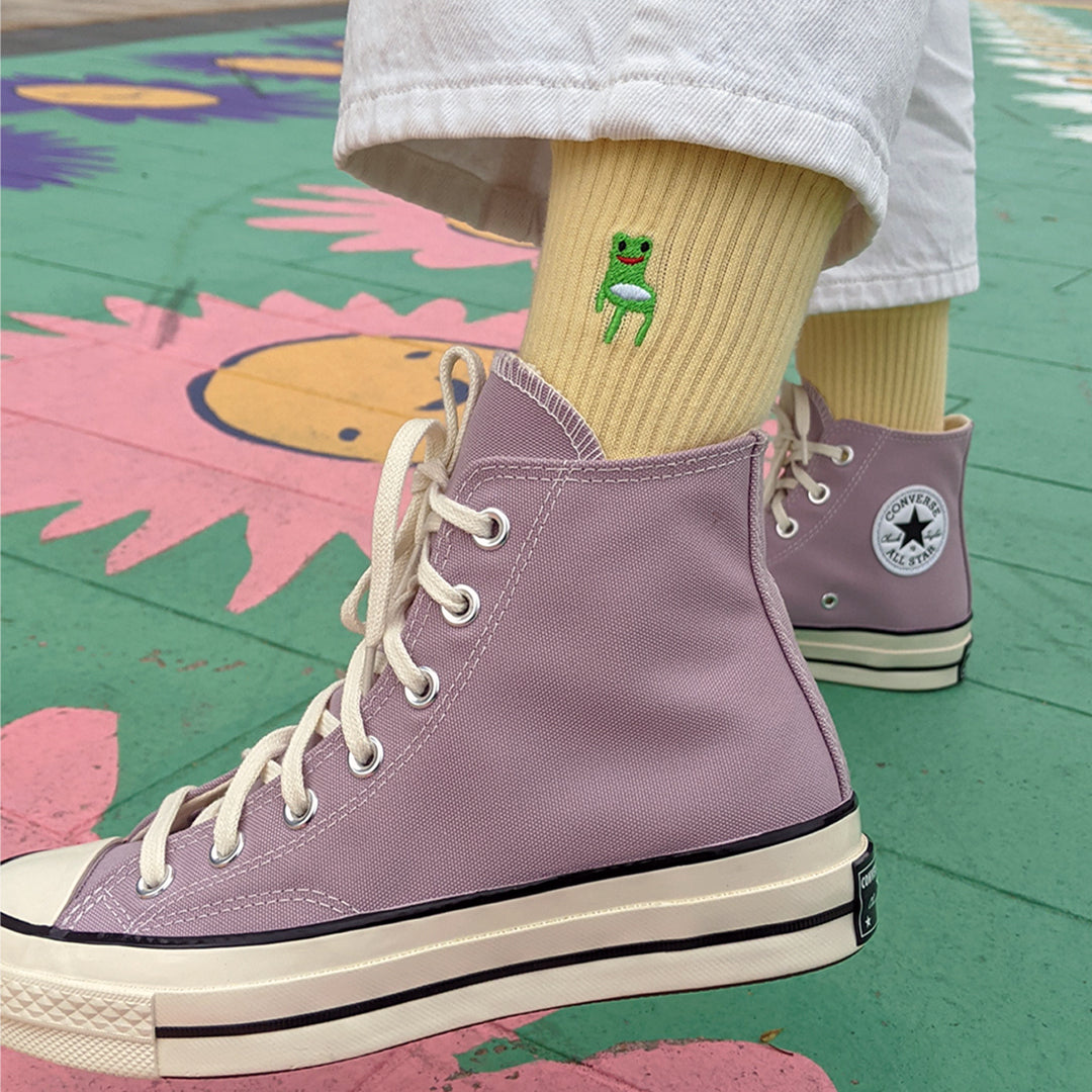 Froggy Chair Socks