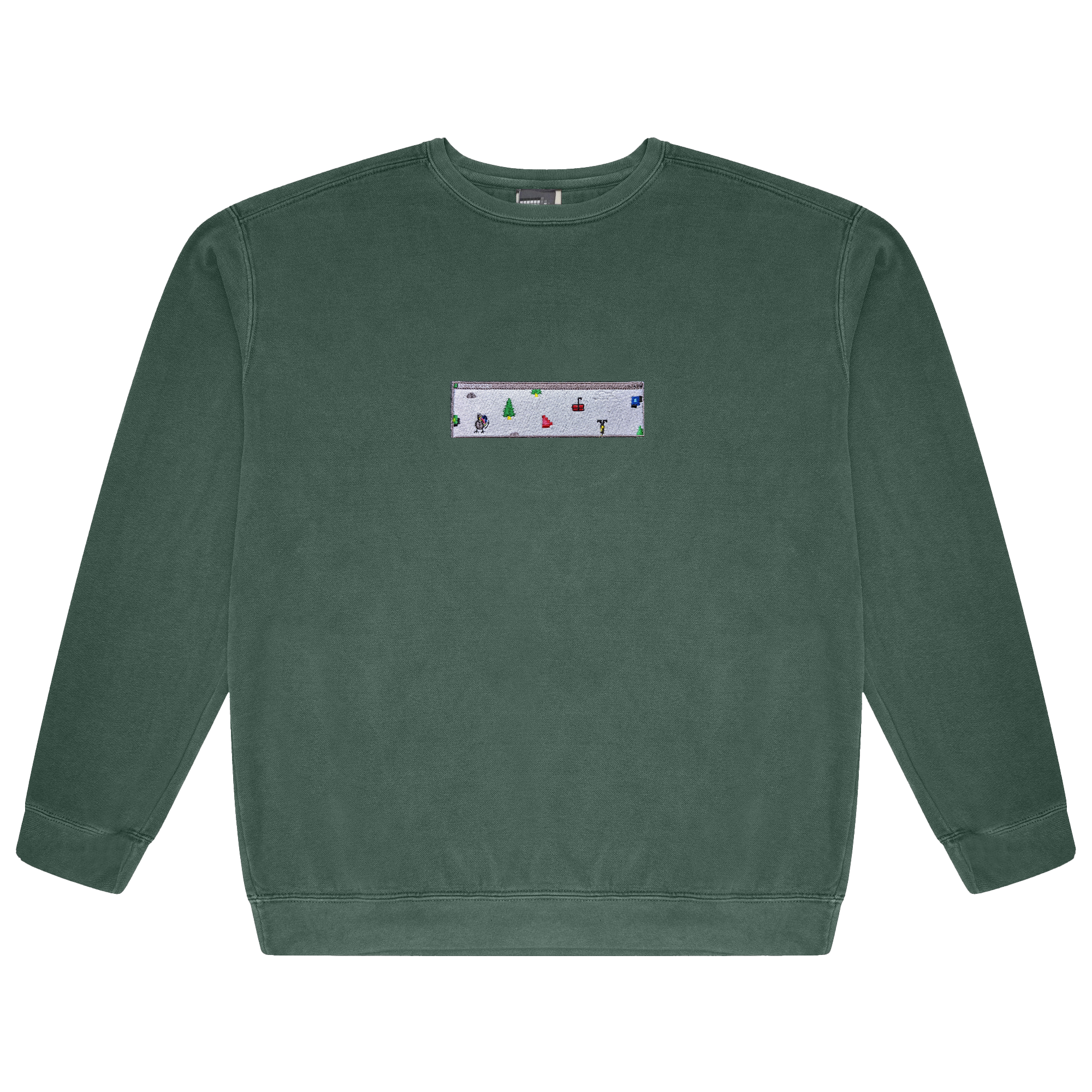 Green top bogo crewneck
